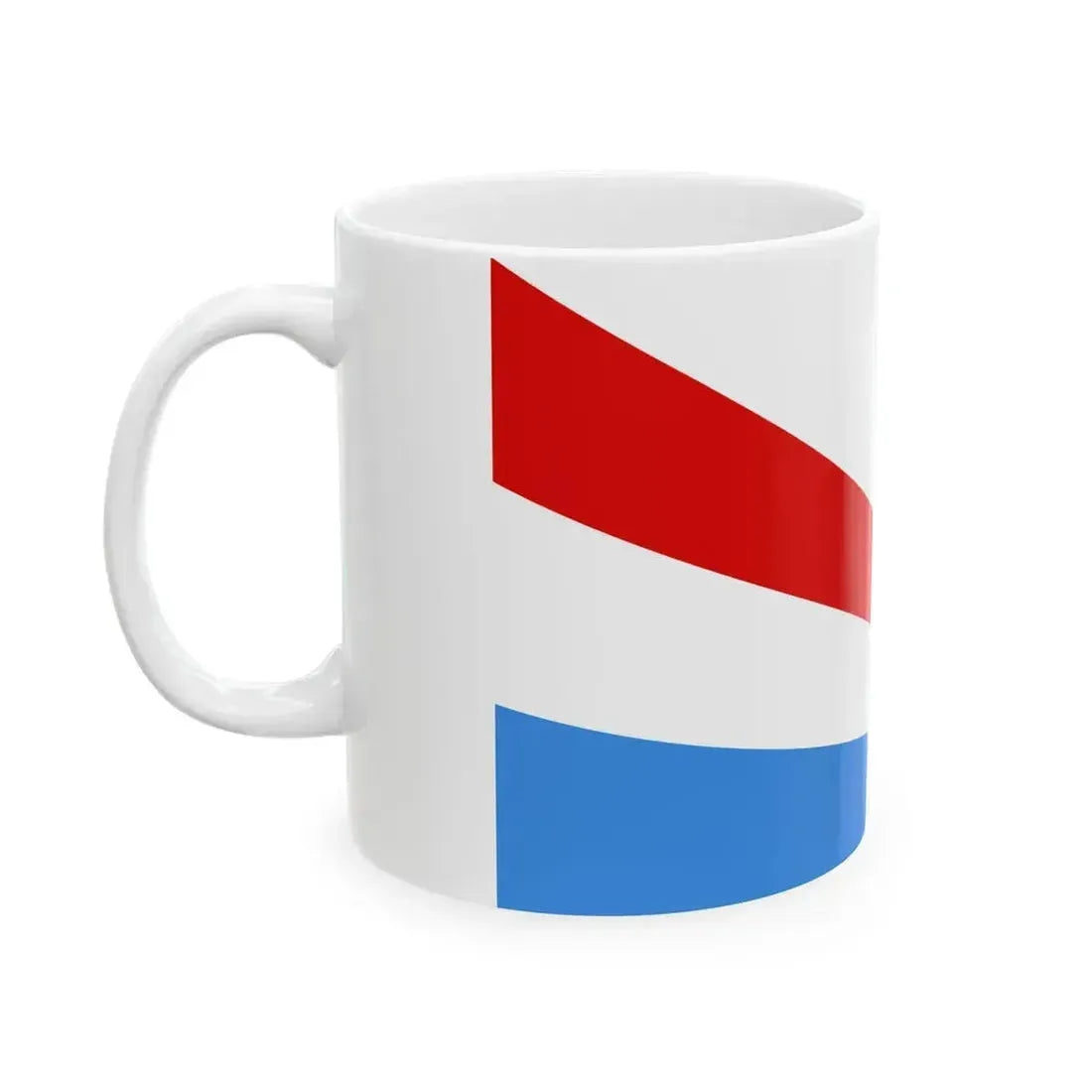 Afsharid Imperial Standard 3 Stripes (Iran) White Coffee Mug - Go Mug Yourself