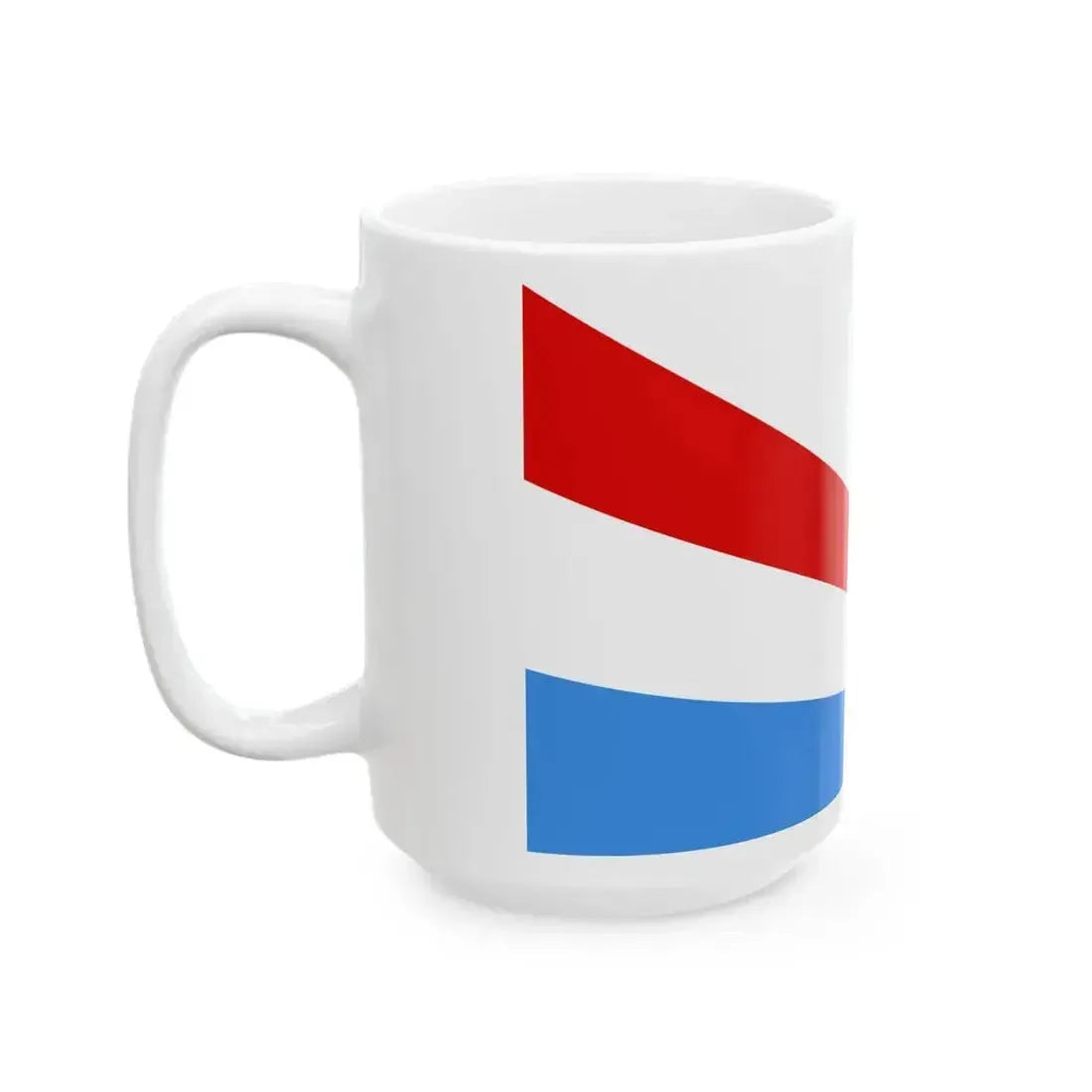 Afsharid Imperial Standard 3 Stripes (Iran) White Coffee Mug - Go Mug Yourself