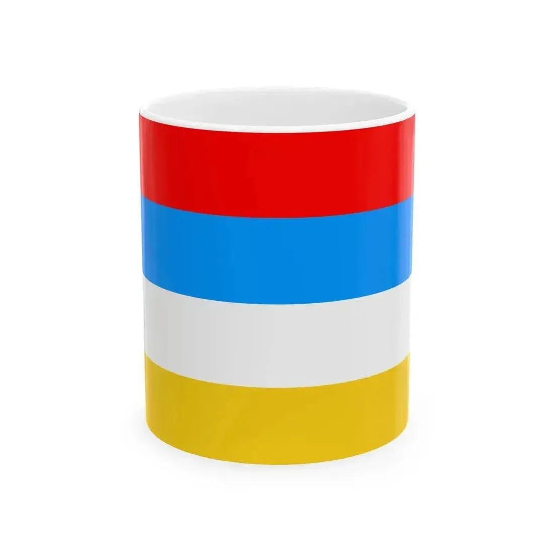 Afsharid Imperial Standard (Iran) White Coffee Mug 11oz - Go Mug Yourself