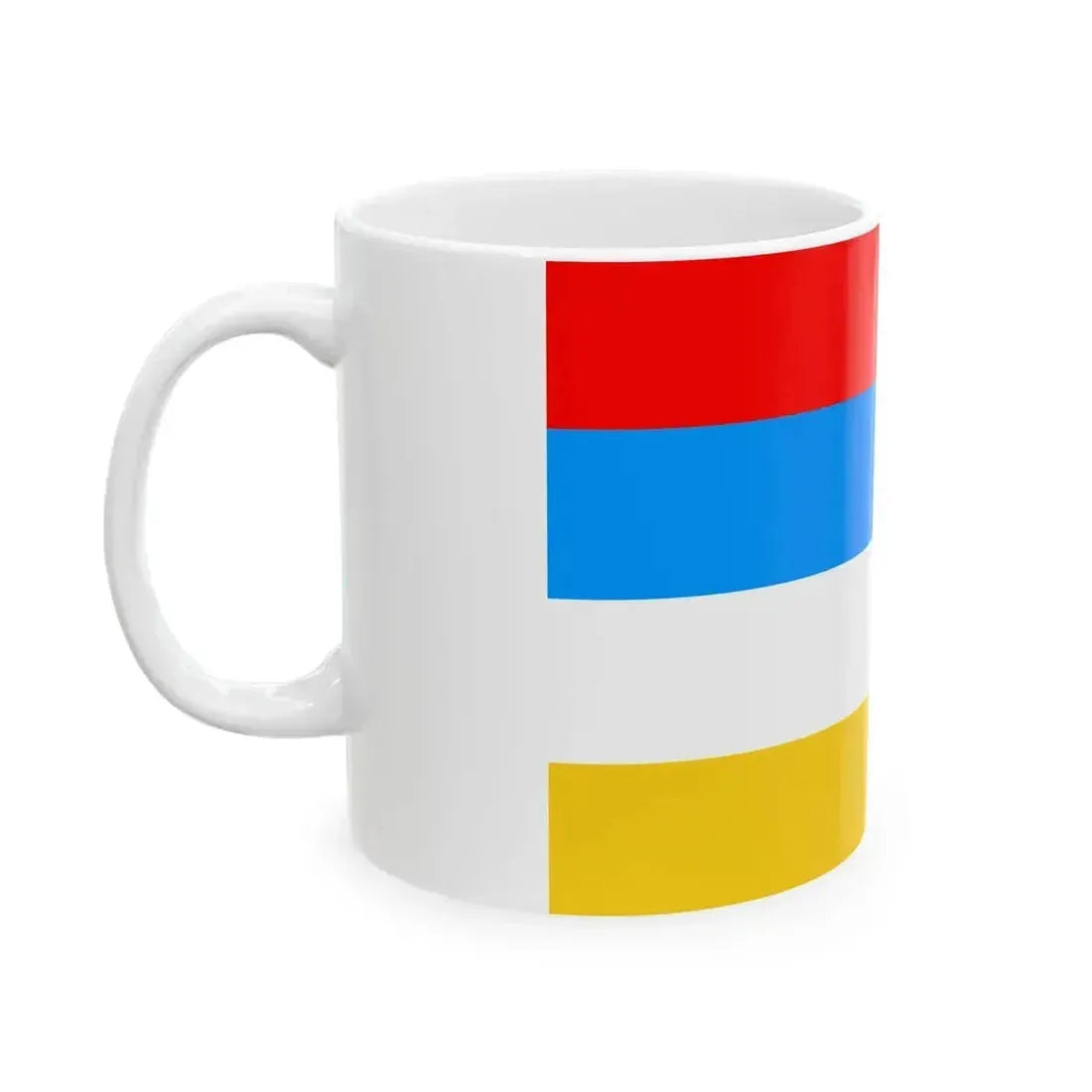 Afsharid Imperial Standard (Iran) White Coffee Mug - Go Mug Yourself