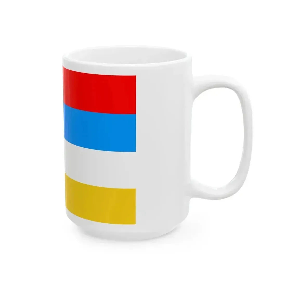 Afsharid Imperial Standard (Iran) White Coffee Mug - Go Mug Yourself