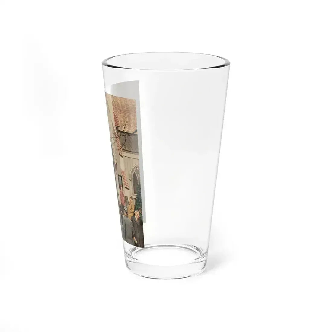 After Church, The Saturday Evening Post cover, April 16, 1949 (Magazine Illustration) Pint Glass 16oz - Go Mug Yourself