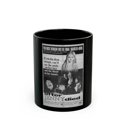 AFTER JENNY DIED (TERROR FROM UNDER THE HOUSE) 1971 Movie Poster - Black Coffee Mug 11oz - Go Mug Yourself