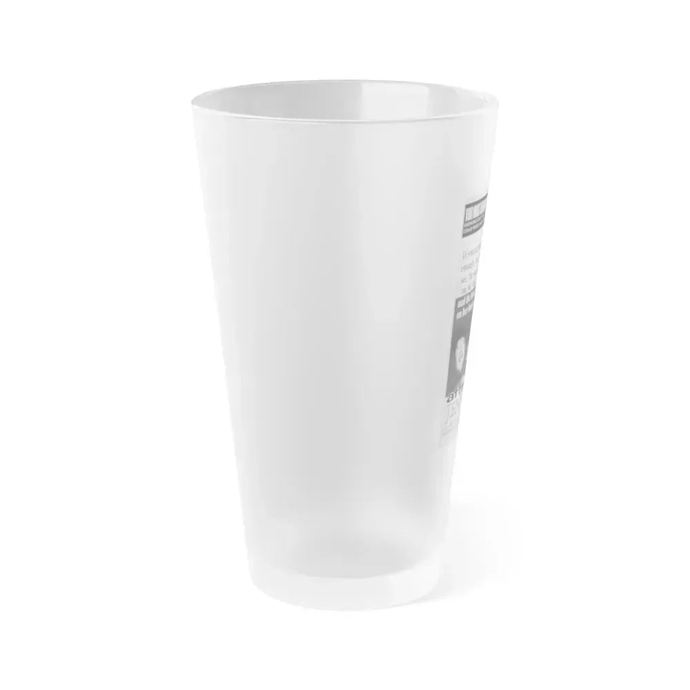AFTER JENNY DIED (TERROR FROM UNDER THE HOUSE) 1971 Movie Poster - Frosted Pint Glass 16oz - Go Mug Yourself