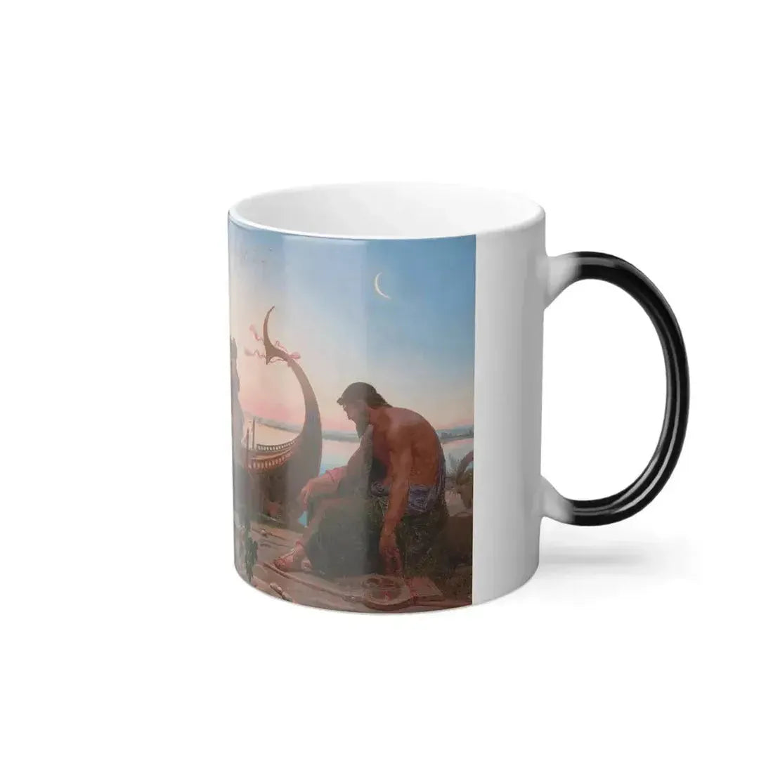 After Marc Gabriel Charles Gleyre (1808-1874) Les illusions perdues - Oil on Canvas - Color Changing Mug 11oz - Go Mug Yourself