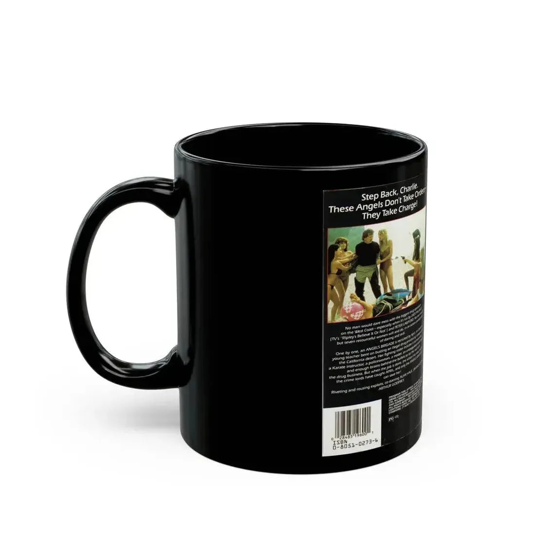 AGELS BRIGADE (VHS COVER) - Black Coffee Mug - Go Mug Yourself