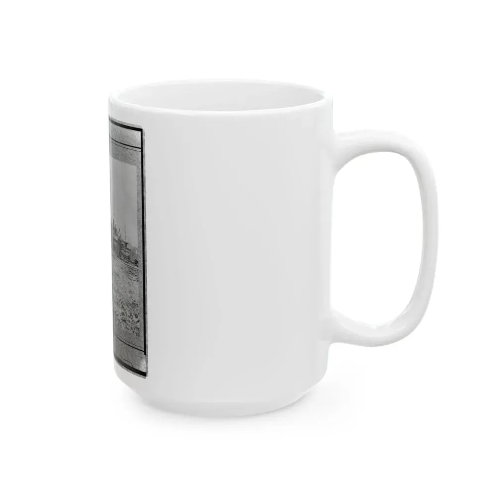 Aiken's House, James River, Va.(3) (U.S. Civil War) White Coffee Mug - Go Mug Yourself