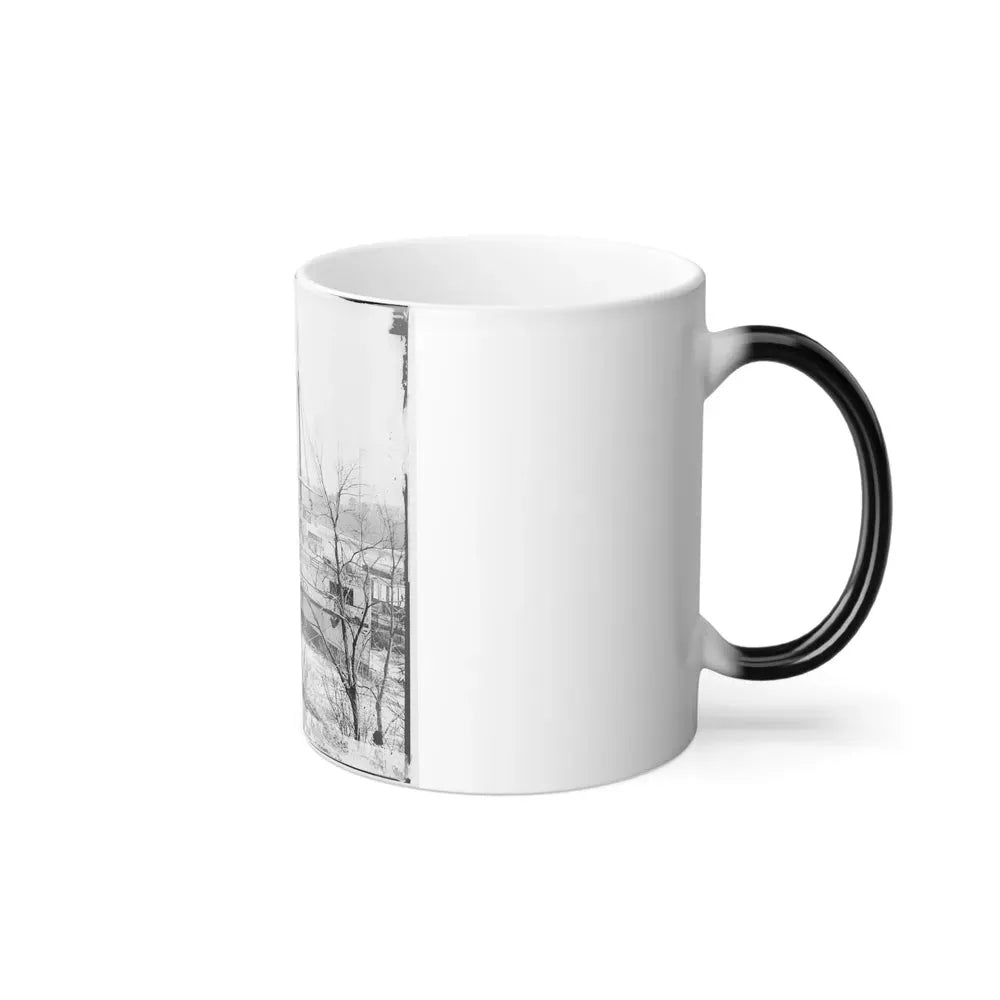 Aiken's Landing, Va. Steamer New York Waiting for Exchange of Prisoners (U.S. Civil War) Color Changing Coffee Mug 11oz - Go Mug Yourself