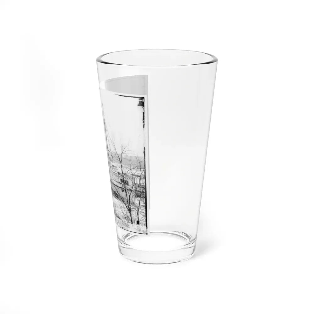Aiken's Landing, Va. Steamer New York Waiting For Exchange Of Prisoners (U.S. Civil War) Pint Glass 16oz - Go Mug Yourself