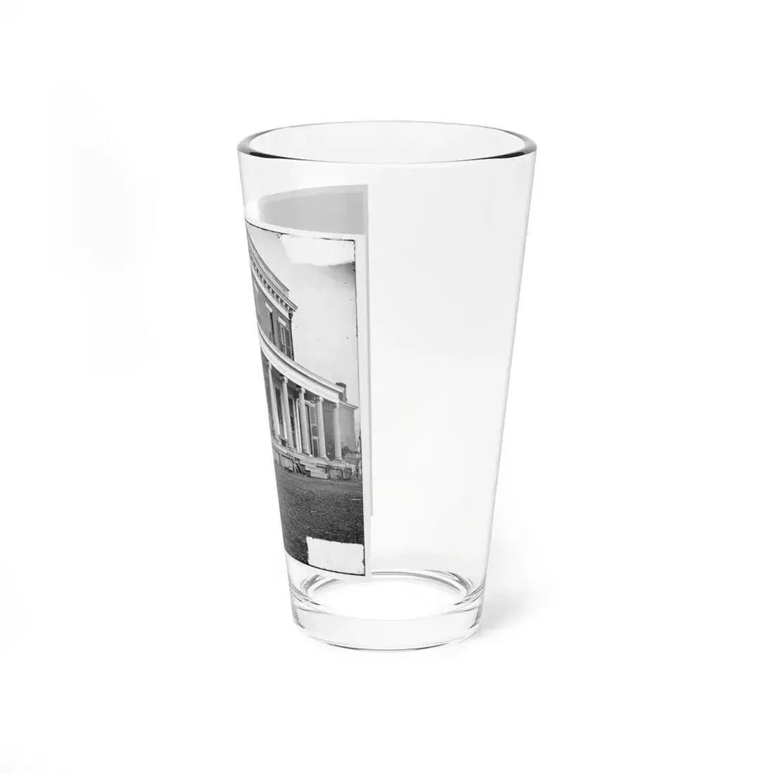 Aiken's Landing, Virginia (Vicinity). Aiken House On James River (U.S. Civil War) Pint Glass 16oz - Go Mug Yourself