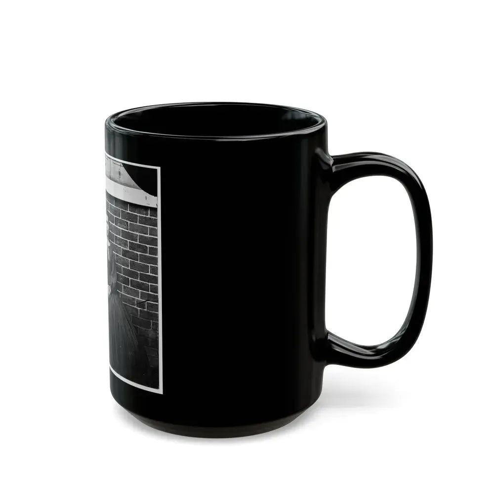Aiken's Landing, Virginia (Vicinity). Young Girl At Aiken House (U.S. Civil War) Black Coffee Mug - Go Mug Yourself