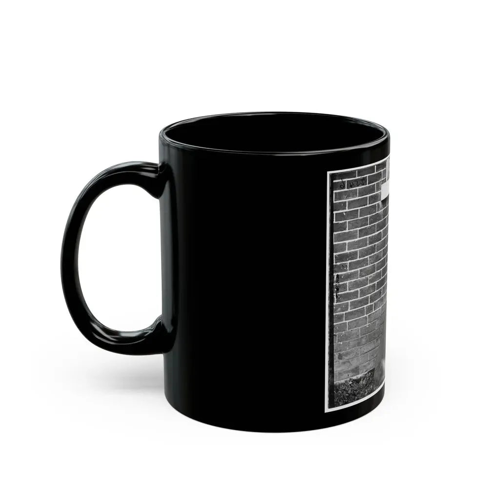 Aiken's Landing, Virginia (Vicinity). Young Girl At Aiken House (U.S. Civil War) Black Coffee Mug - Go Mug Yourself