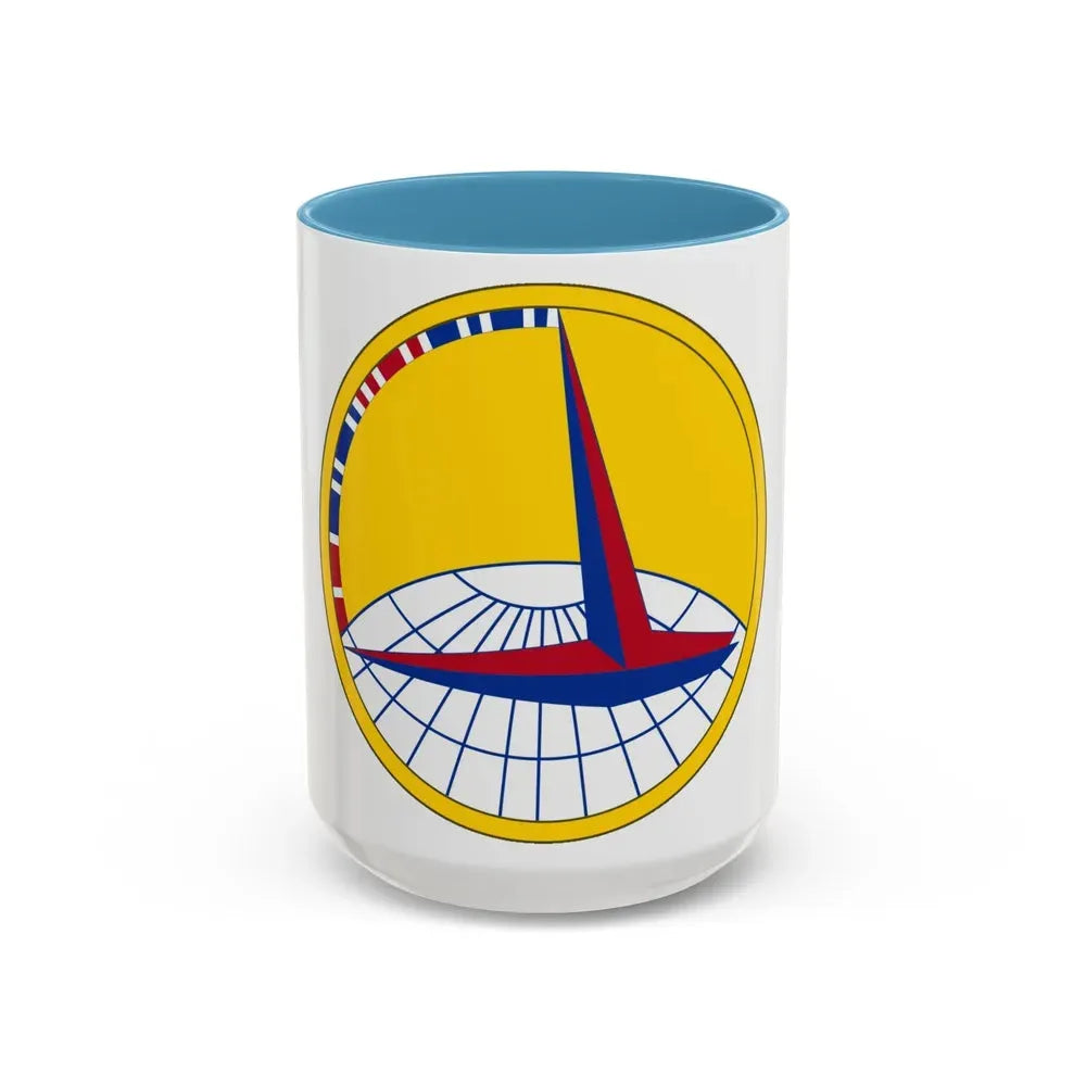 Air Corps Ferrying Command (U.S. Army) Accent Coffee Mug 15oz Light Blue - Go Mug Yourself