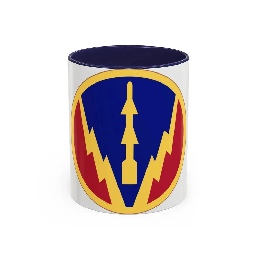 Air Defense Artillery Center and School (U.S. Army) Accent Coffee Mug 11oz Navy - Go Mug Yourself