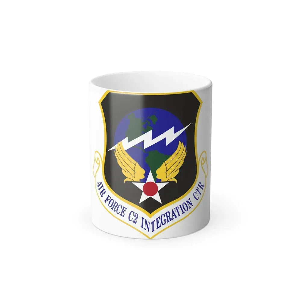 Air Force Command & Control Integration Center (U.S. Air Force) Color Changing Coffee Mug 11oz - Go Mug Yourself
