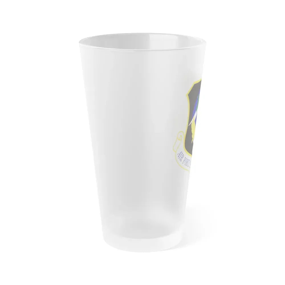 Air Force Command & Control Integration Center (U.S. Air Force) Frosted Pint Glass 16oz - Go Mug Yourself