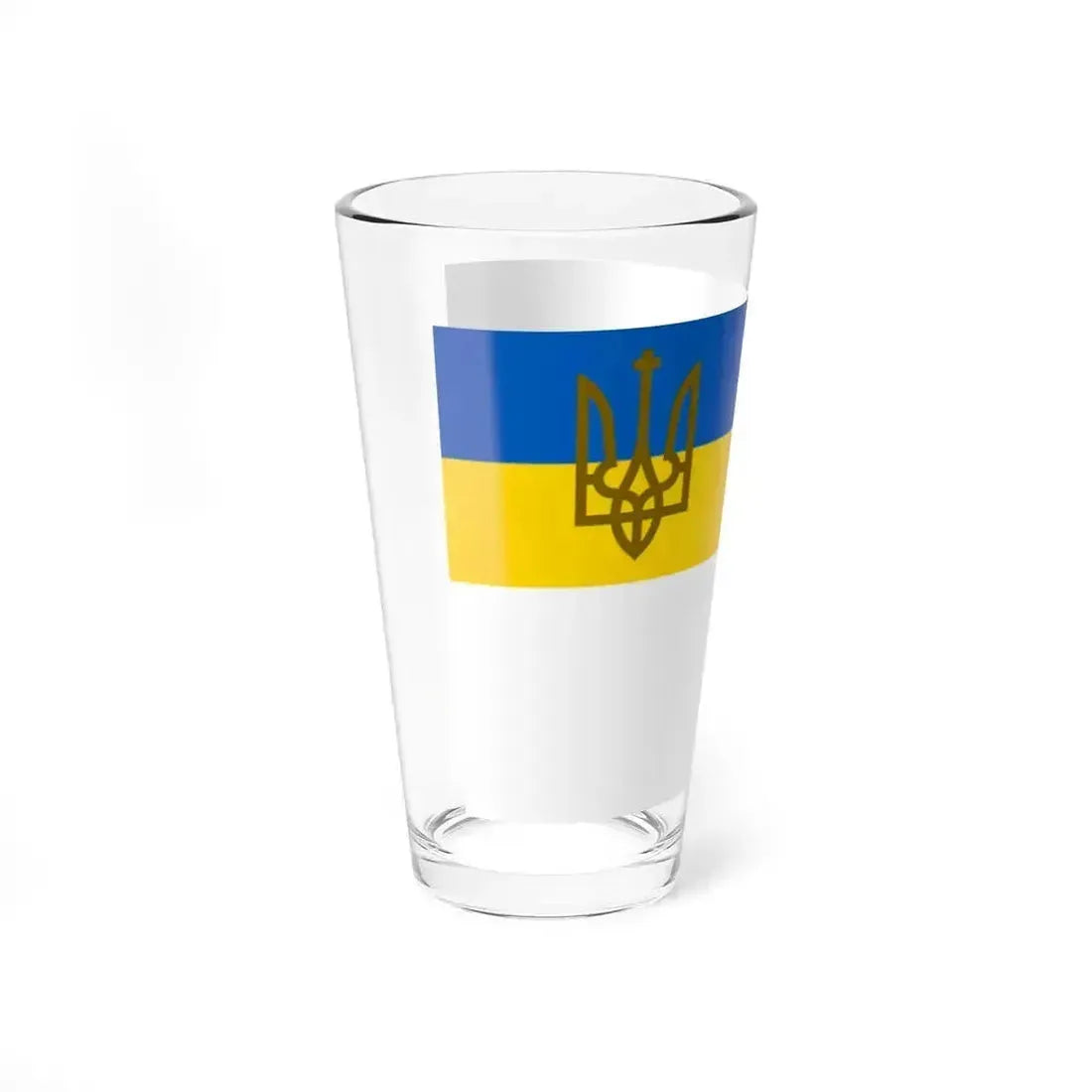 Air Force Command Flag of Ukraine 1918 (Ukraine) Pint Glass 16oz - Go Mug Yourself