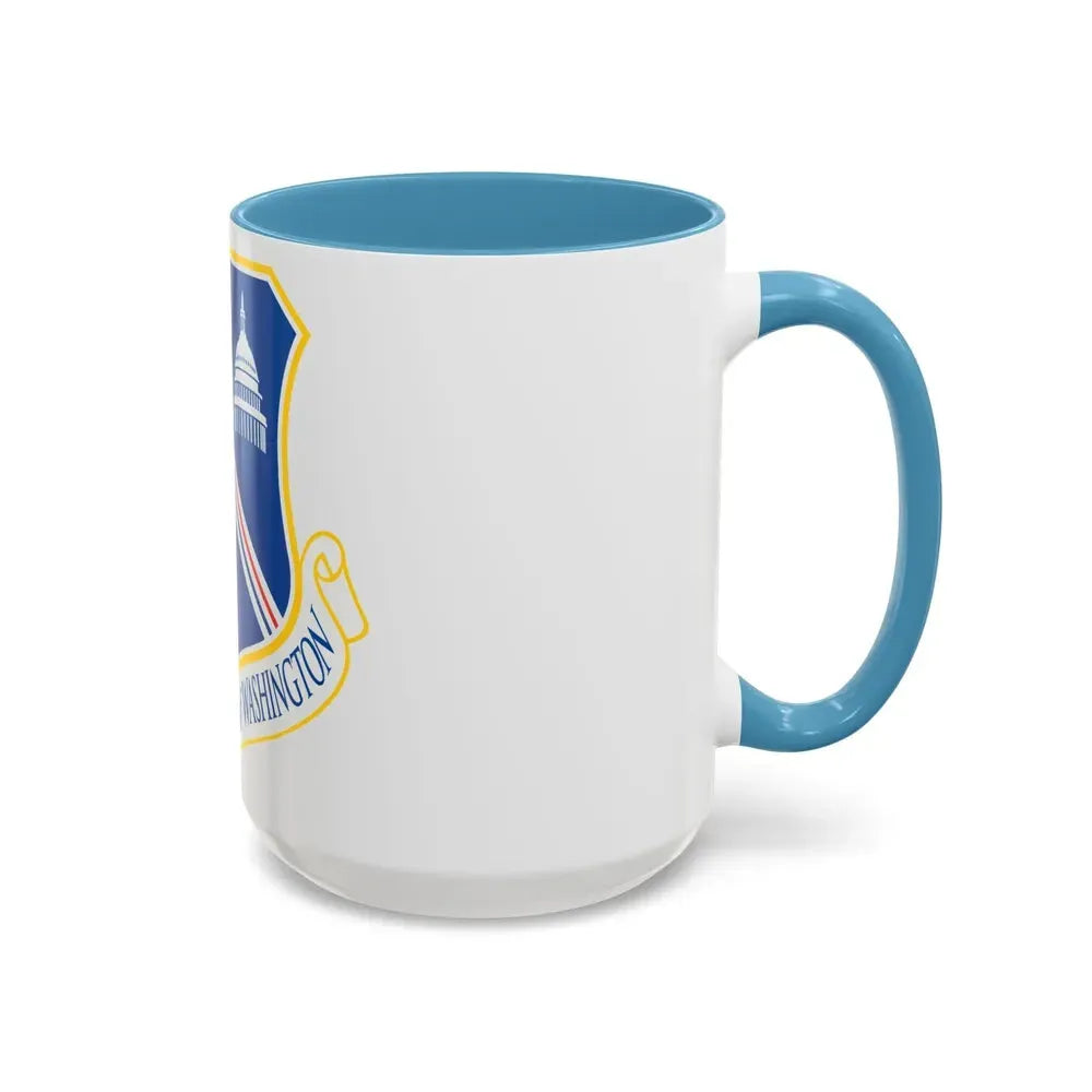 Air Force District of Washington (U.S. Air Force) Accent Coffee Mug - Go Mug Yourself