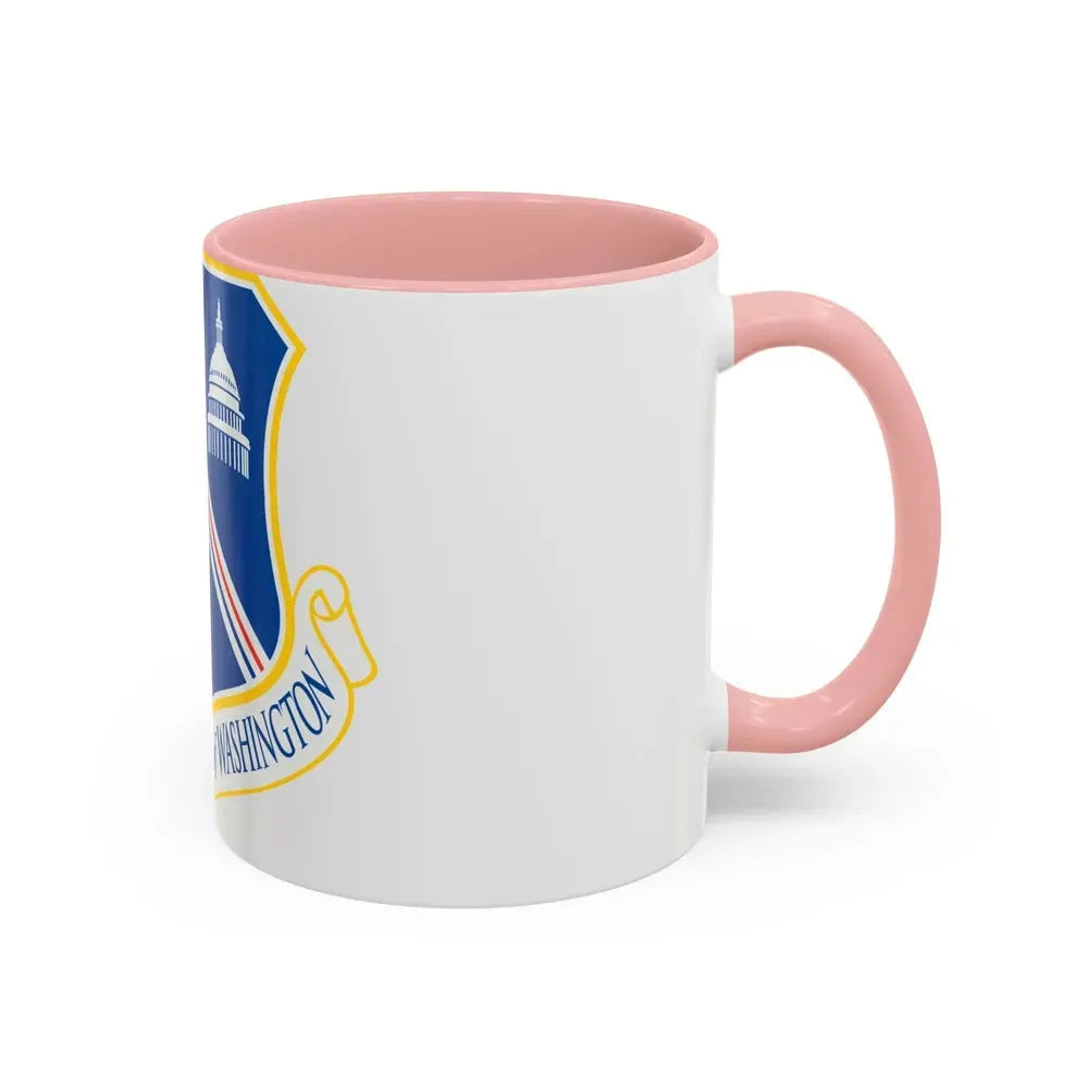 Air Force District of Washington (U.S. Air Force) Accent Coffee Mug - Go Mug Yourself