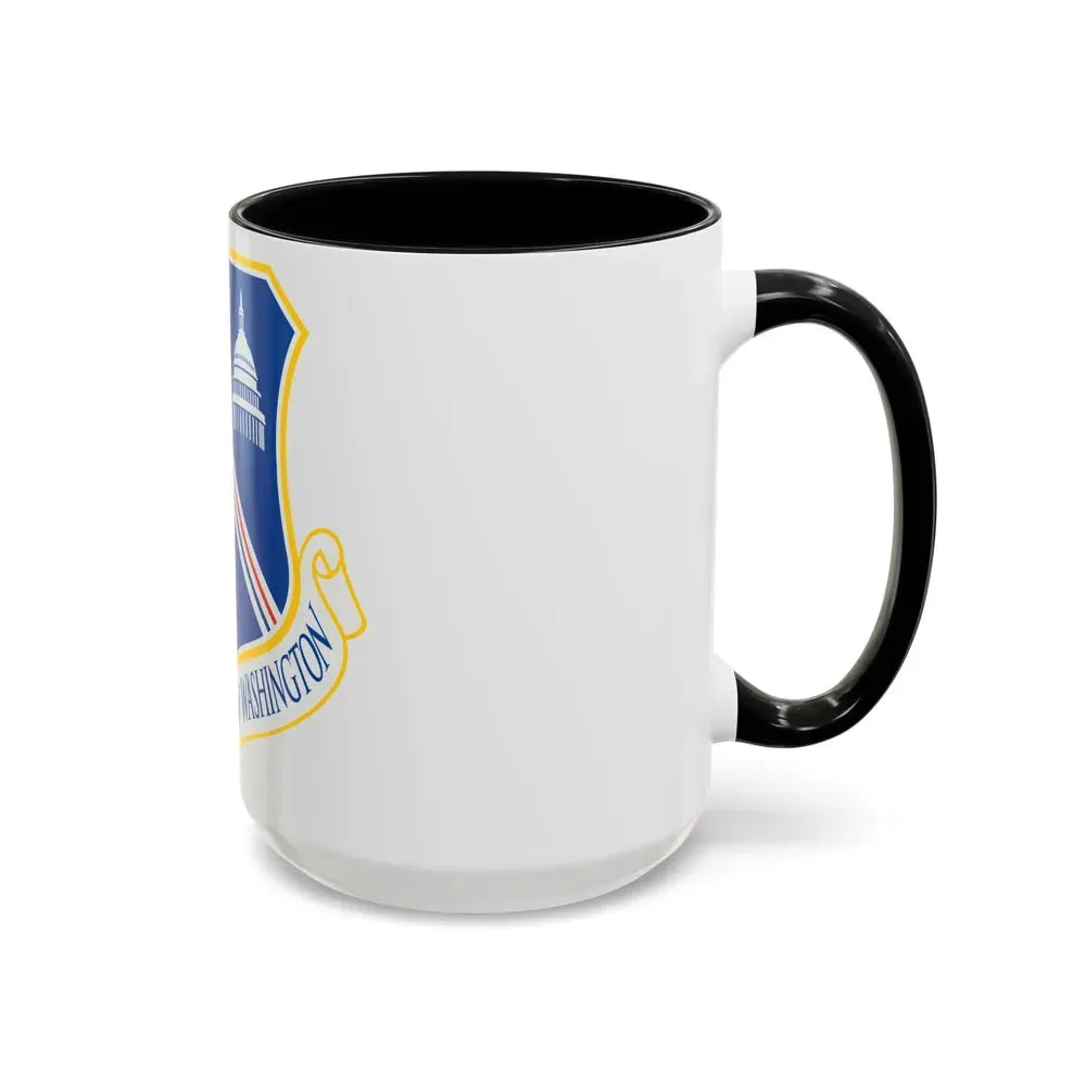 Air Force District of Washington (U.S. Air Force) Accent Coffee Mug - Go Mug Yourself
