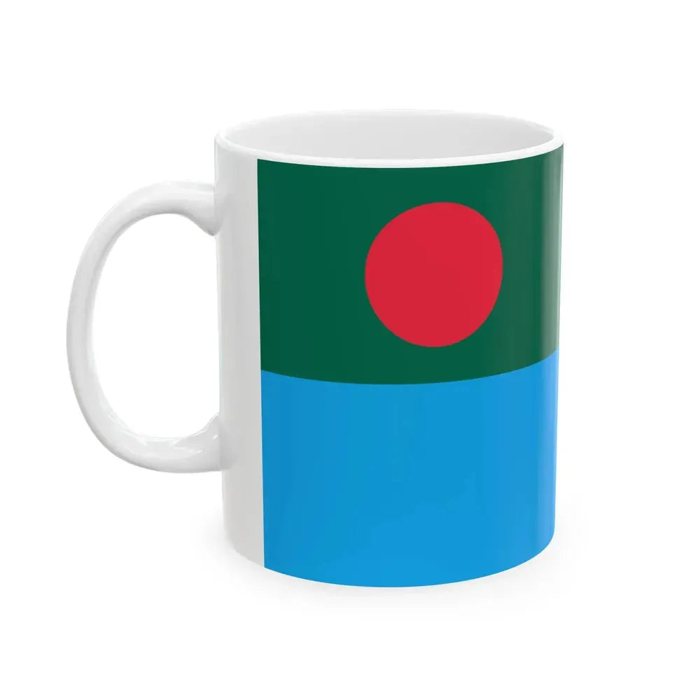 Air Force Ensign of Bangladesh (Bangladesh) White Coffee Mug - Go Mug Yourself