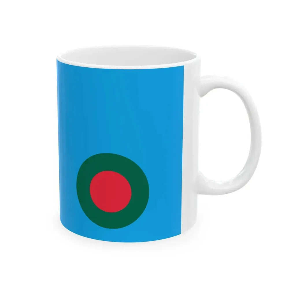 Air Force Ensign of Bangladesh (Bangladesh) White Coffee Mug - Go Mug Yourself