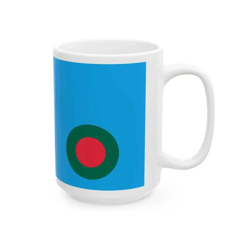 Air Force Ensign of Bangladesh (Bangladesh) White Coffee Mug - Go Mug Yourself