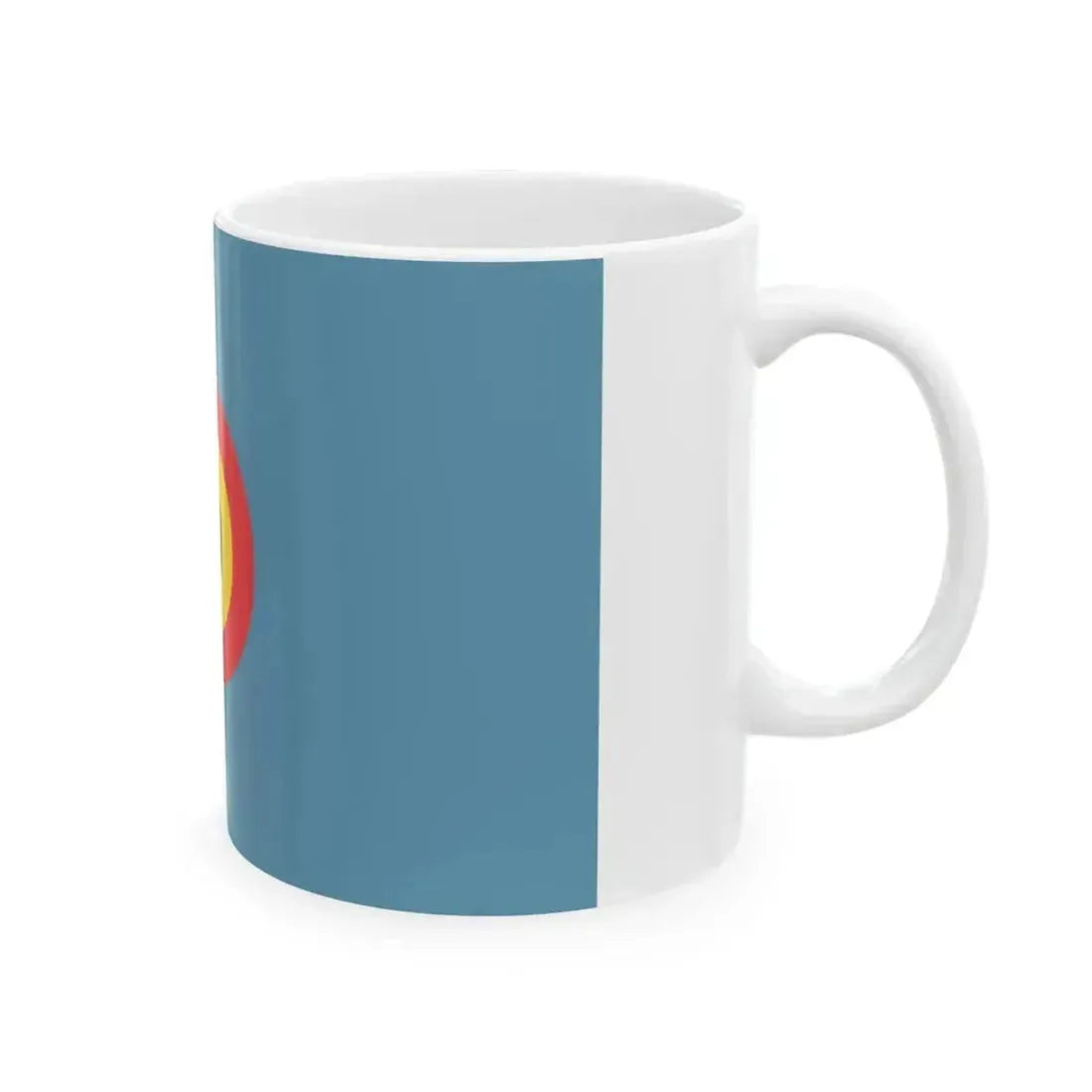 Air Force Ensign of Belgium (Belgium) White Coffee Mug - Go Mug Yourself