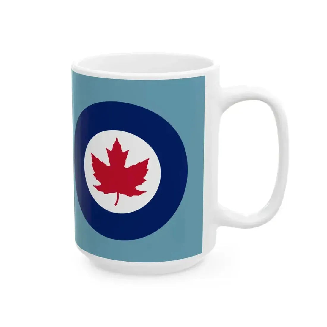 Air Force Ensign of Canada 1941-1968 (Canada) White Coffee Mug - Go Mug Yourself
