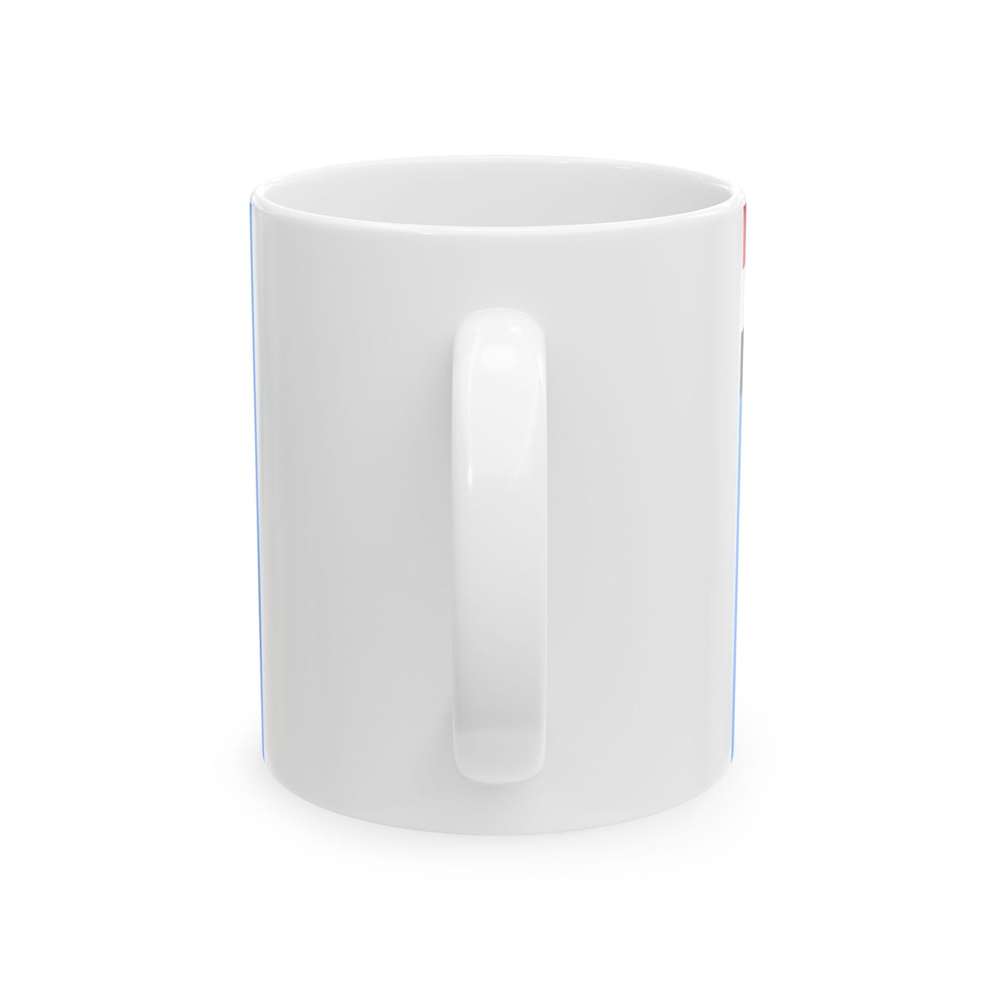 Air Force Ensign of Egypt Coat of arms variant (Egypt) White Coffee Mug-Go Mug Yourself