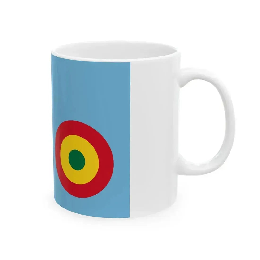 Air Force Ensign of Ghana (Ghana) White Coffee Mug - Go Mug Yourself