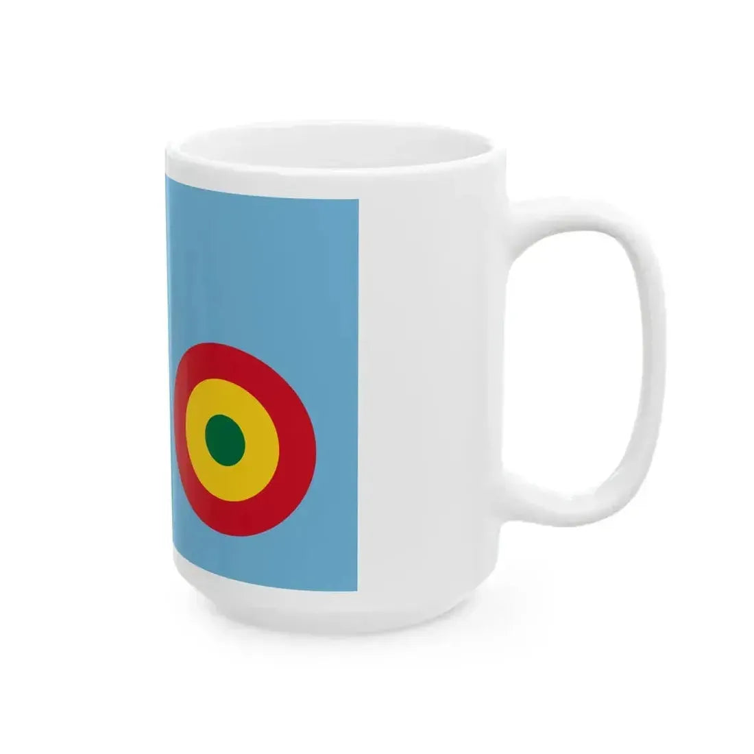 Air Force Ensign of Ghana (Ghana) White Coffee Mug - Go Mug Yourself