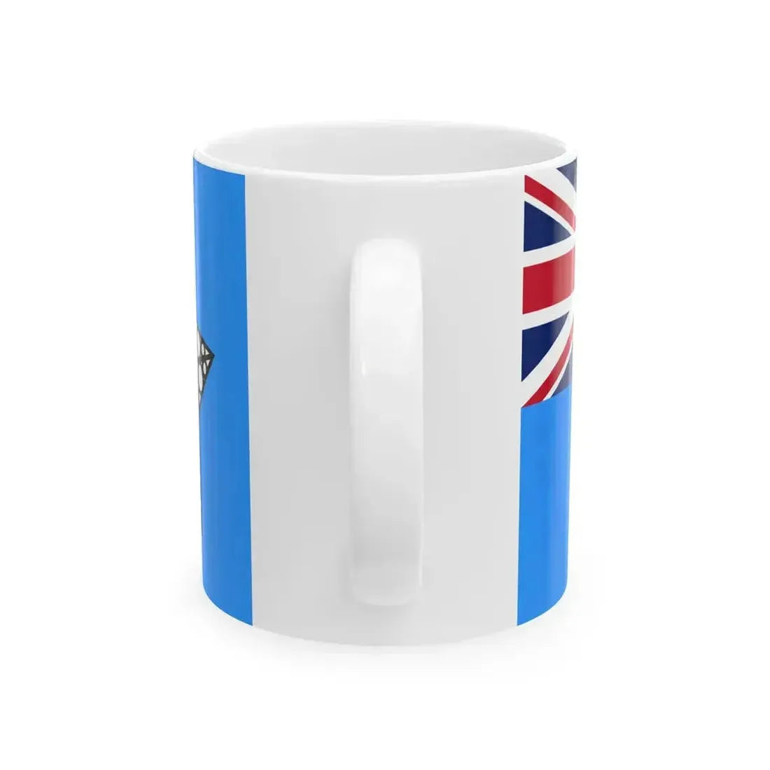Air Force Ensign of India 1945-1947 (India) White Coffee Mug - Go Mug Yourself