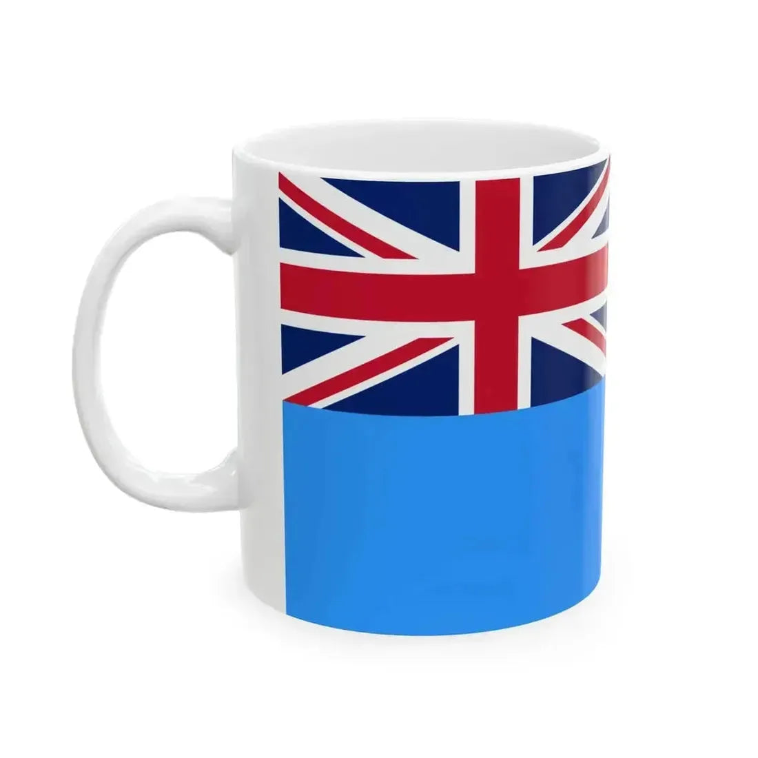 Air Force Ensign of India 1945-1947 (India) White Coffee Mug - Go Mug Yourself