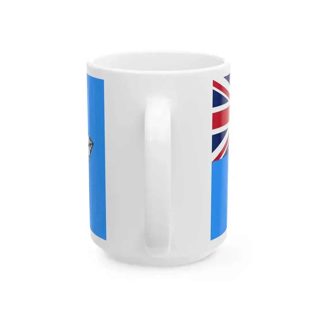 Air Force Ensign of India 1945-1947 (India) White Coffee Mug - Go Mug Yourself