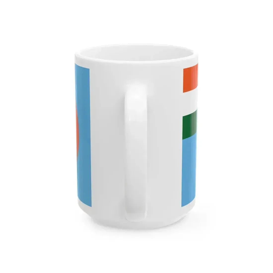 Air Force Ensign of India 1950-2023 (India) White Coffee Mug - Go Mug Yourself