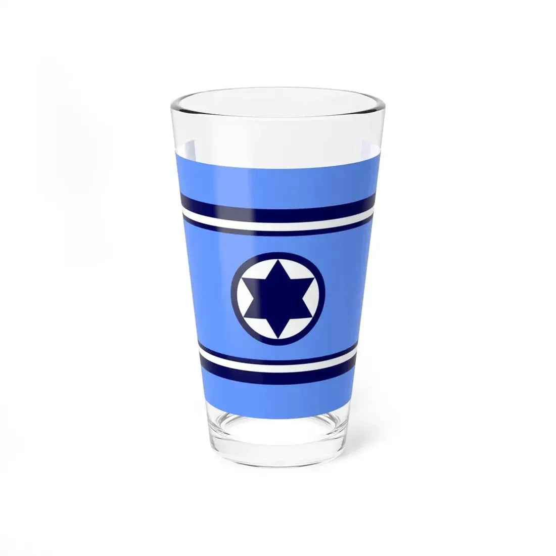 Air Force Ensign of Israel (Israel) Pint Glass 16oz 16oz - Go Mug Yourself