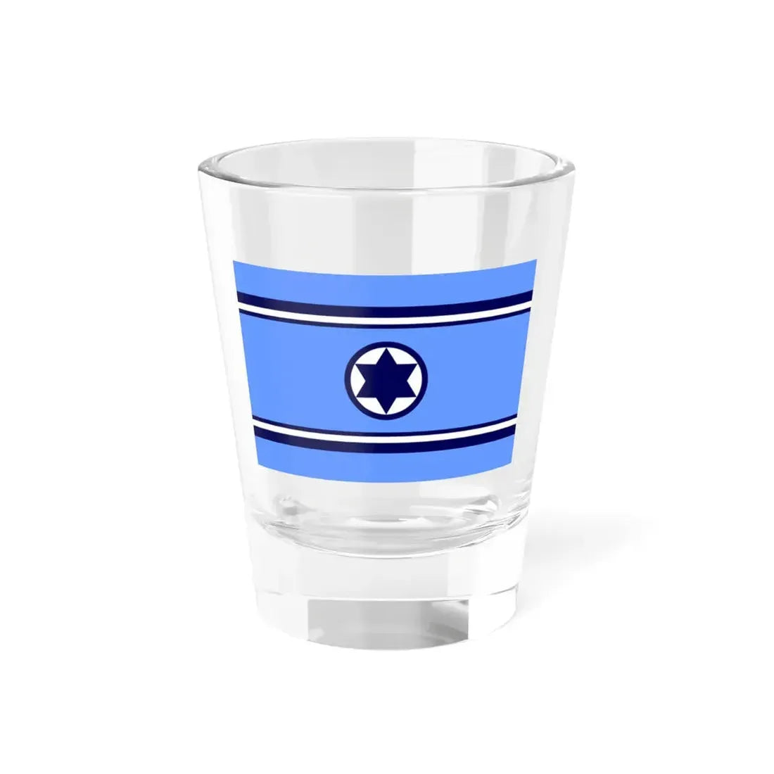 Air Force Ensign of Israel (Israel) Shot Glass 1.5oz 1.5oz - Go Mug Yourself