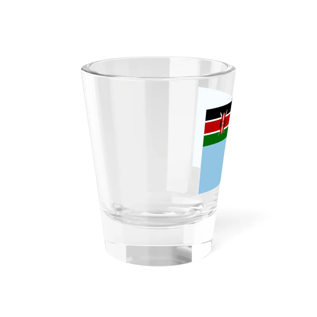 Air Force Ensign of Kenya (Kenya) Shot Glass 1.5oz - Go Mug Yourself