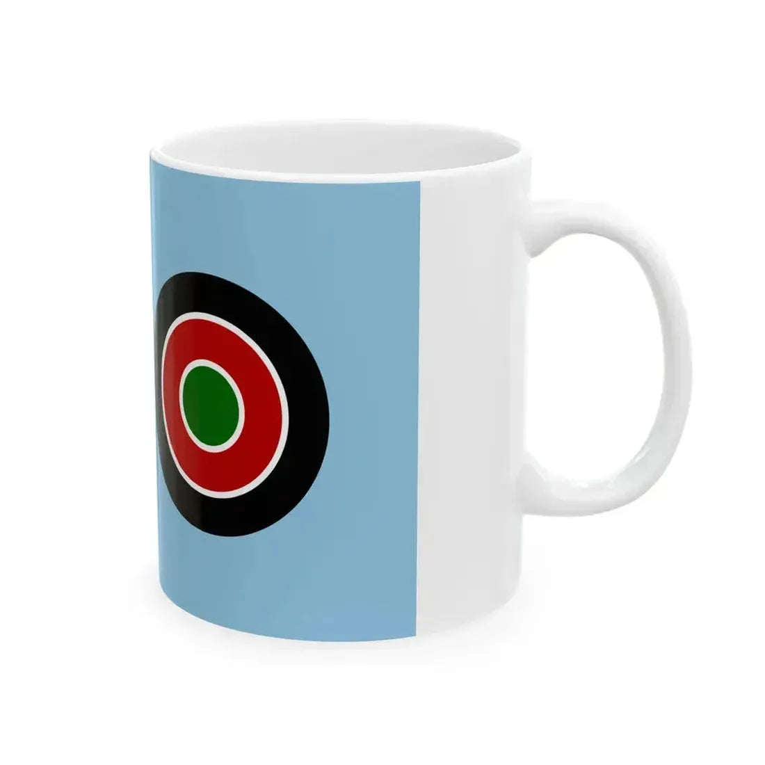 Air Force Ensign of Kenya (Kenya) White Coffee Mug - Go Mug Yourself