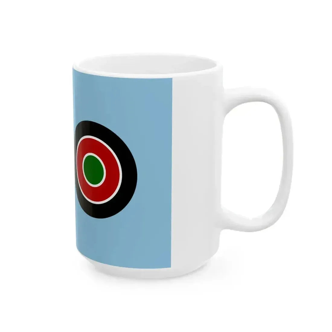 Air Force Ensign of Kenya (Kenya) White Coffee Mug - Go Mug Yourself