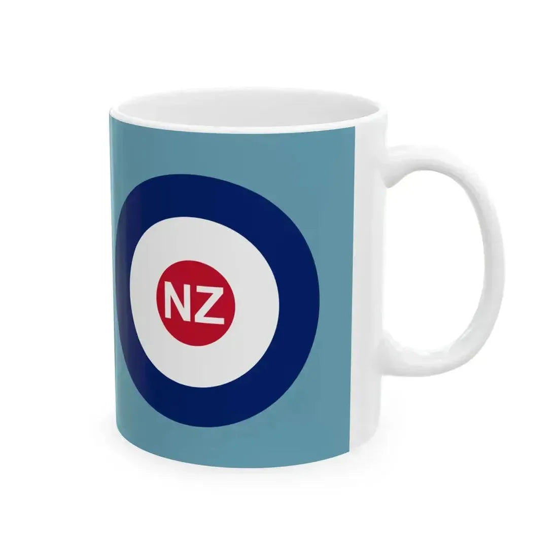 Air Force Ensign of New Zealand (New Zealand) White Coffee Mug - Go Mug Yourself