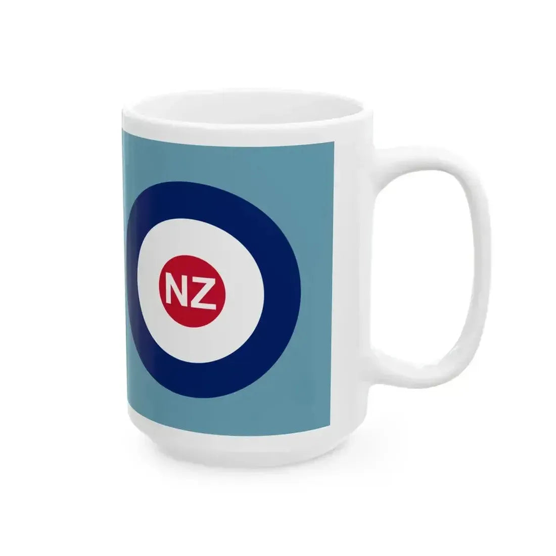 Air Force Ensign of New Zealand (New Zealand) White Coffee Mug - Go Mug Yourself