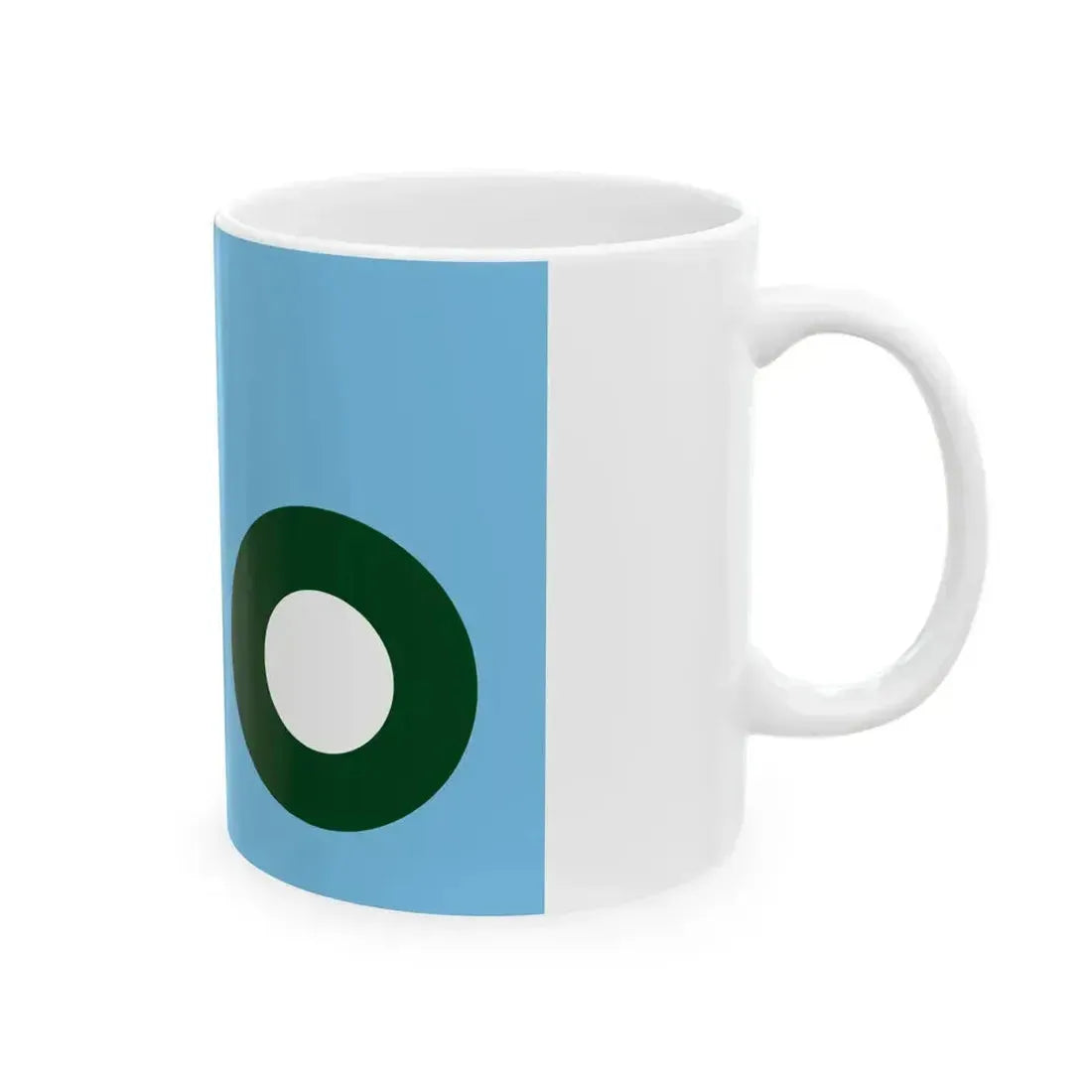 Air Force Ensign of Pakistan (Pakistan) White Coffee Mug - Go Mug Yourself