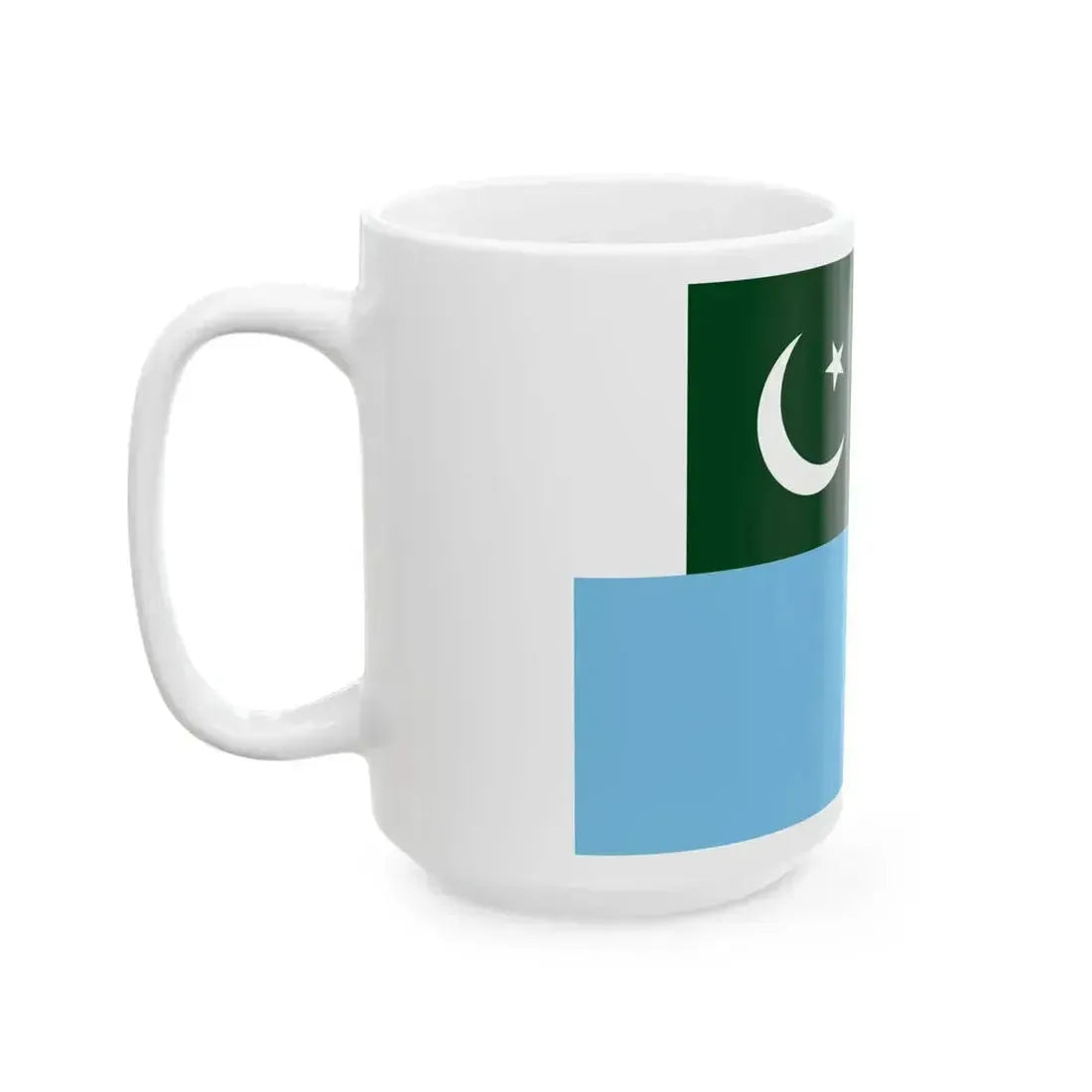 Air Force Ensign of Pakistan (Pakistan) White Coffee Mug - Go Mug Yourself
