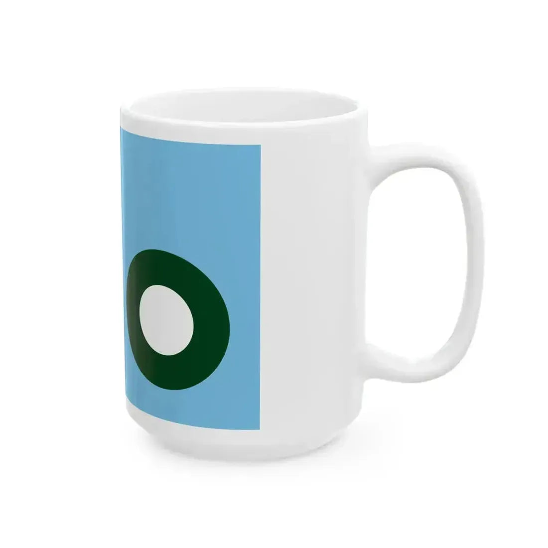 Air Force Ensign of Pakistan (Pakistan) White Coffee Mug - Go Mug Yourself