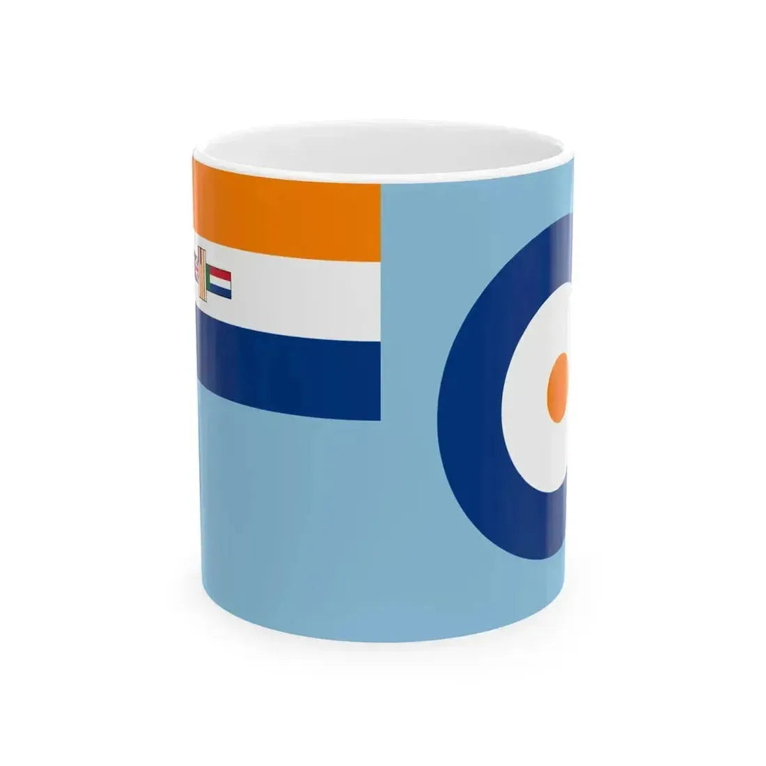 Air Force Ensign of South Africa 1940-1951 (South Africa) White Coffee Mug 11oz - Go Mug Yourself