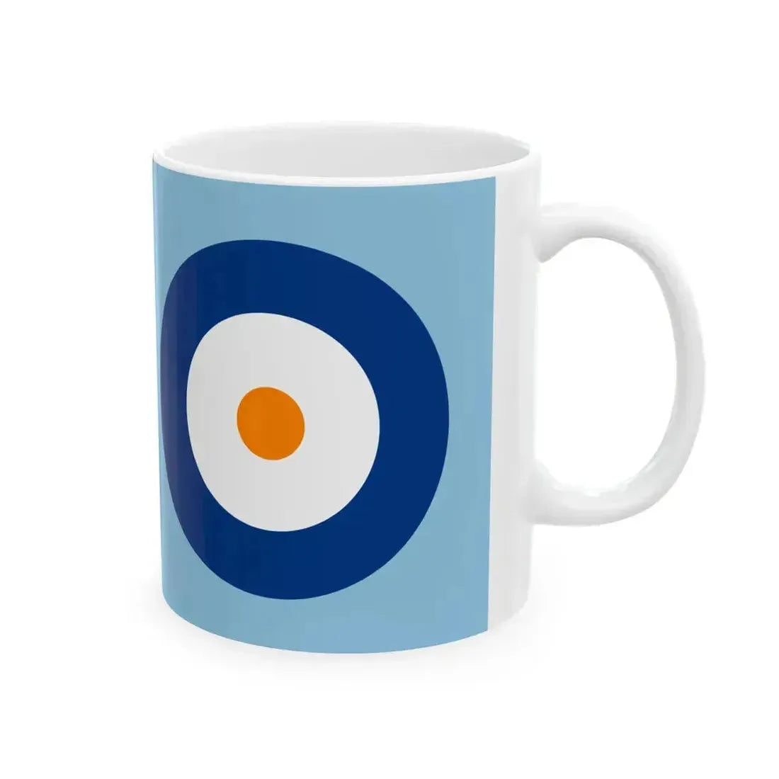 Air Force Ensign of South Africa 1940-1951 (South Africa) White Coffee Mug - Go Mug Yourself