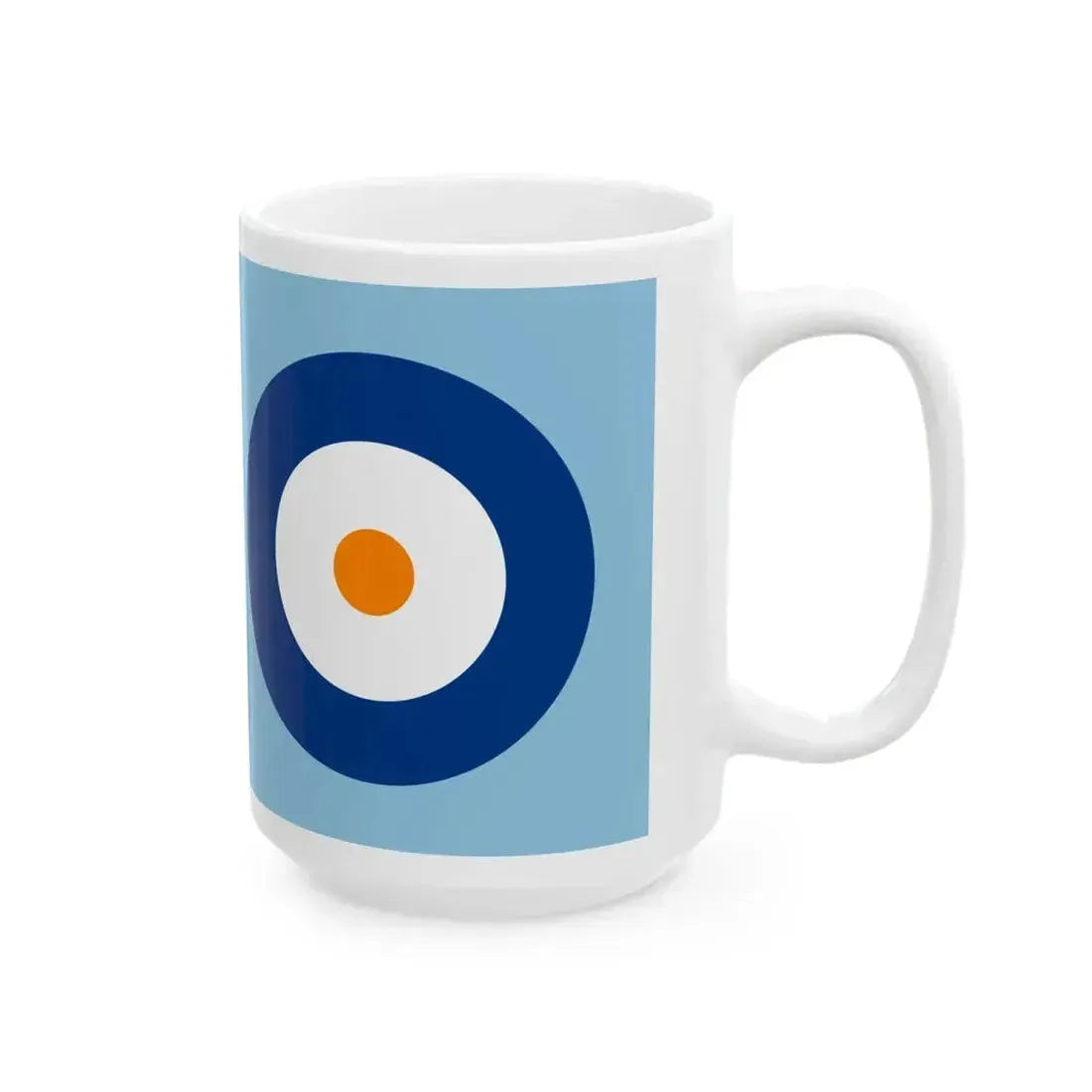 Air Force Ensign of South Africa 1940-1951 (South Africa) White Coffee Mug - Go Mug Yourself
