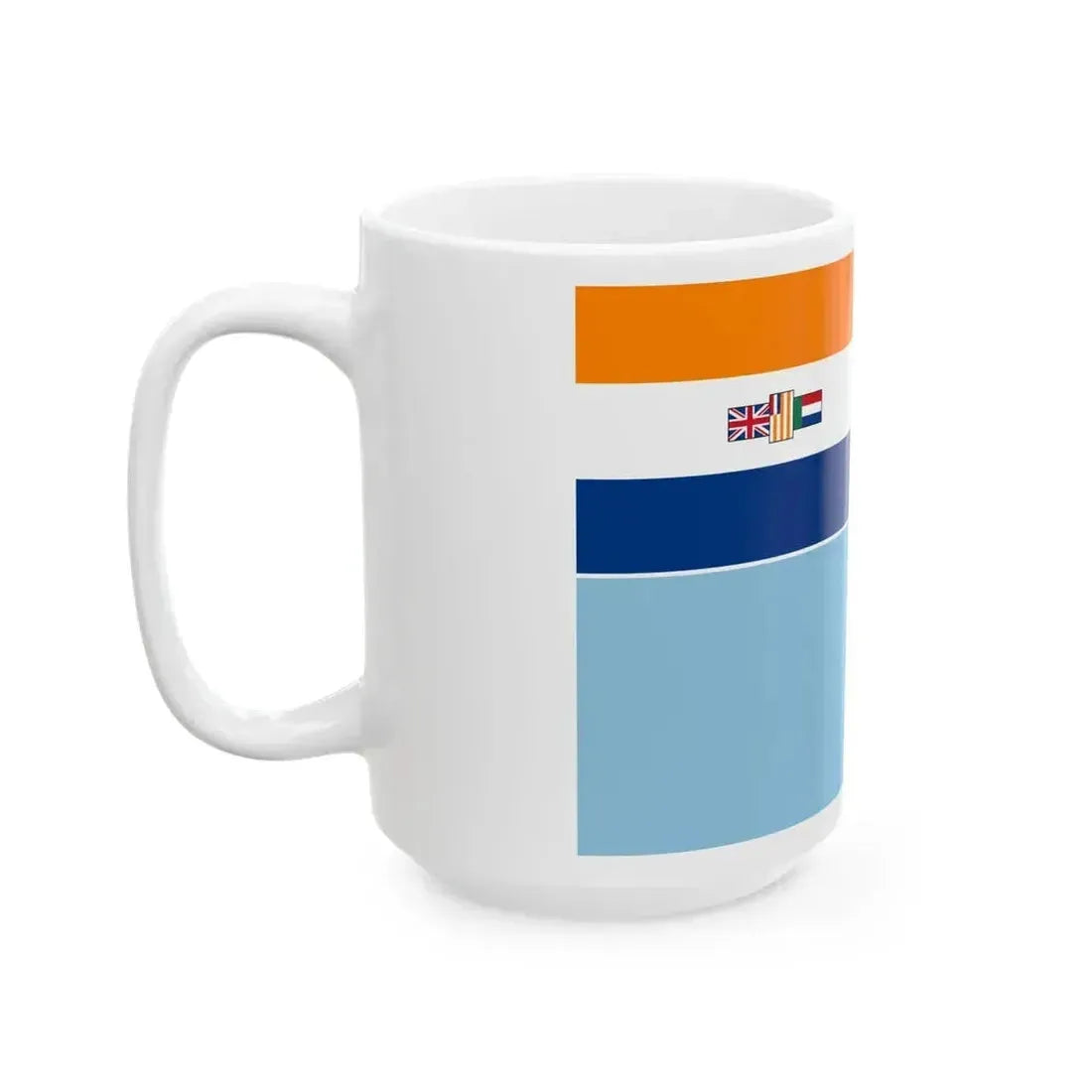 Air Force Ensign of South Africa 1981-1982 (South Africa) White Coffee Mug - Go Mug Yourself